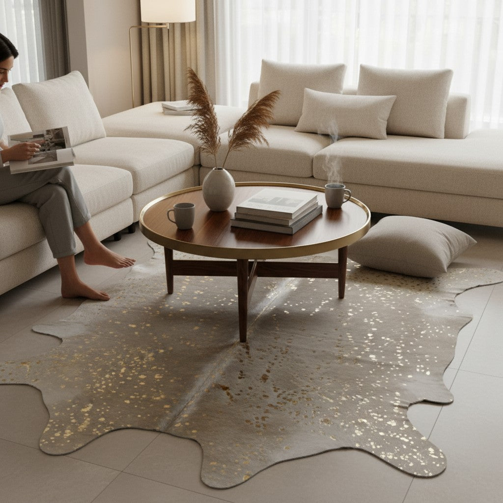 Metallic & Printed Rugs