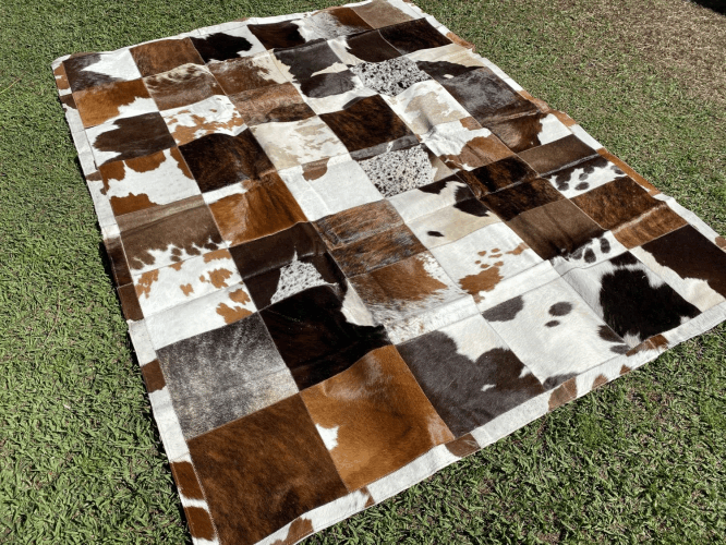 Cowhide - 30cm Patchwork Rug