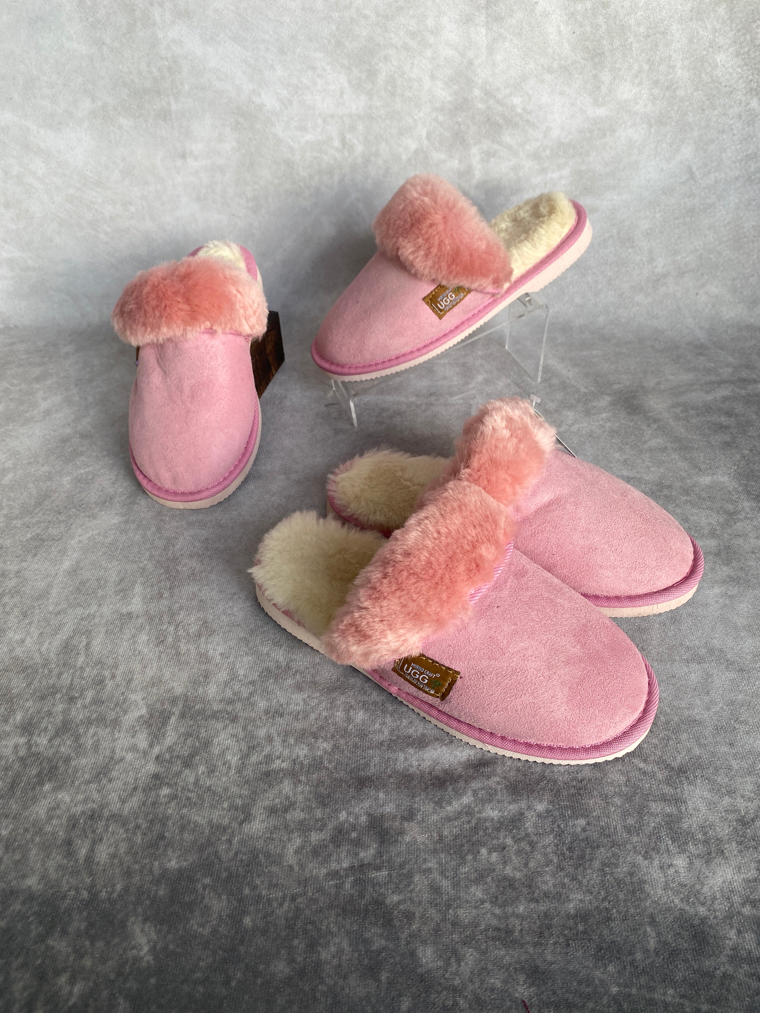 Slippers - Ladies Scuffs (Merino)