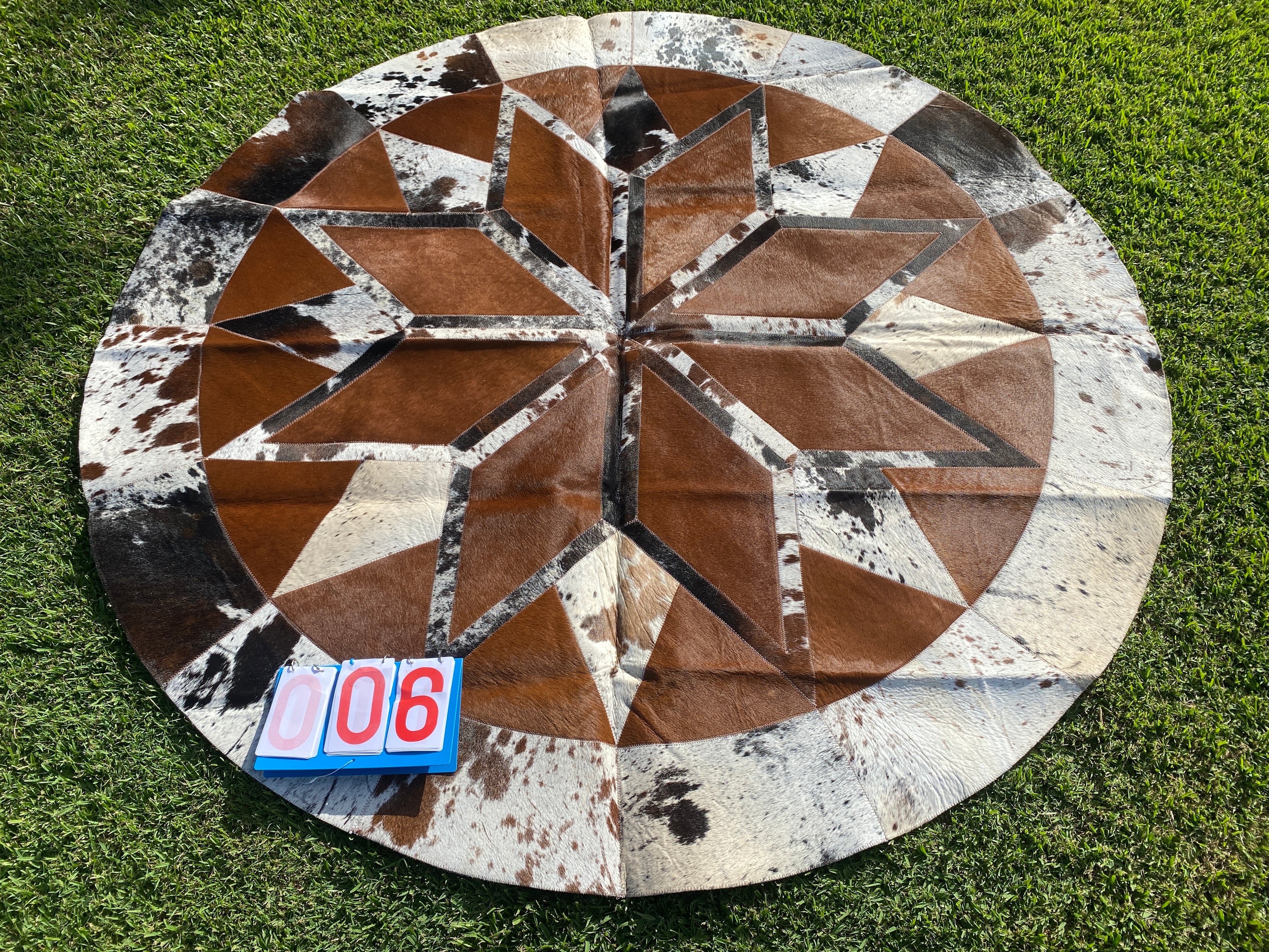 Cowhide - Patchwork Rug 06