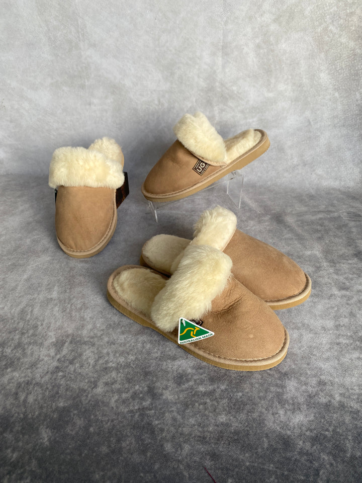 Slippers - Ladies Scuffs (Merino)