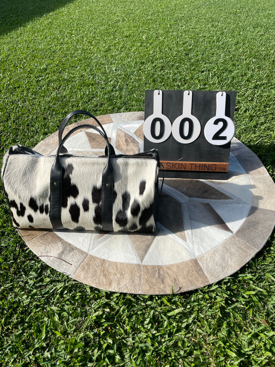 Cowhide Duffel Bags - Large