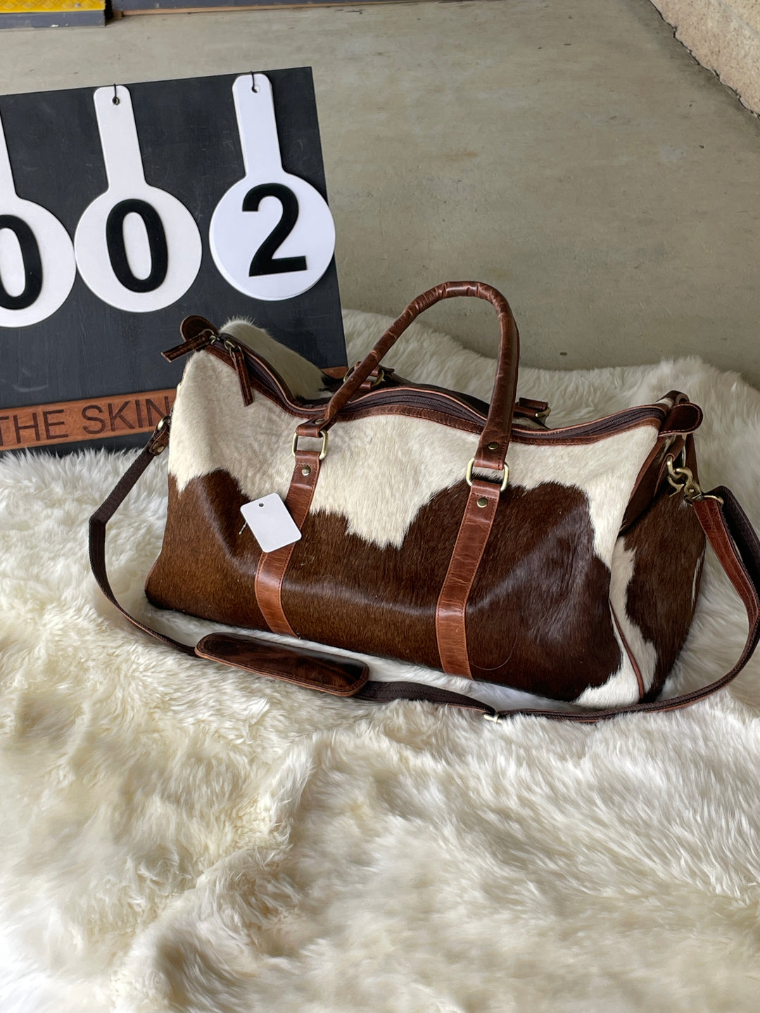 Cowhide Duffel Bags - Florence