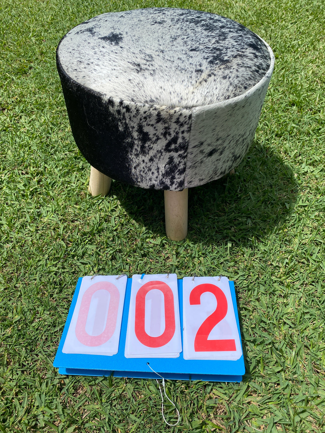 Cowhide Footstools
