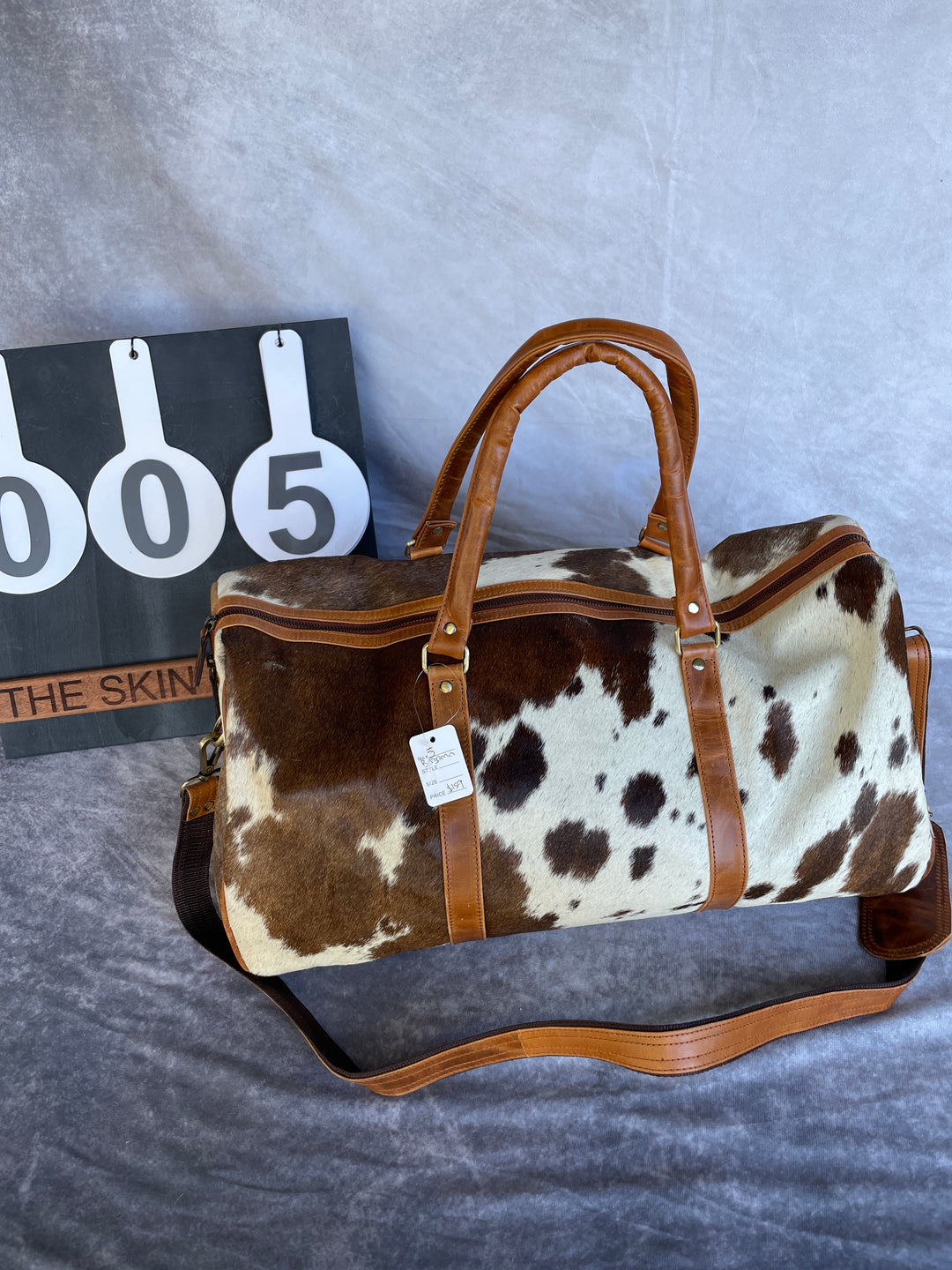 Cowhide Duffel Bag - Benjamin