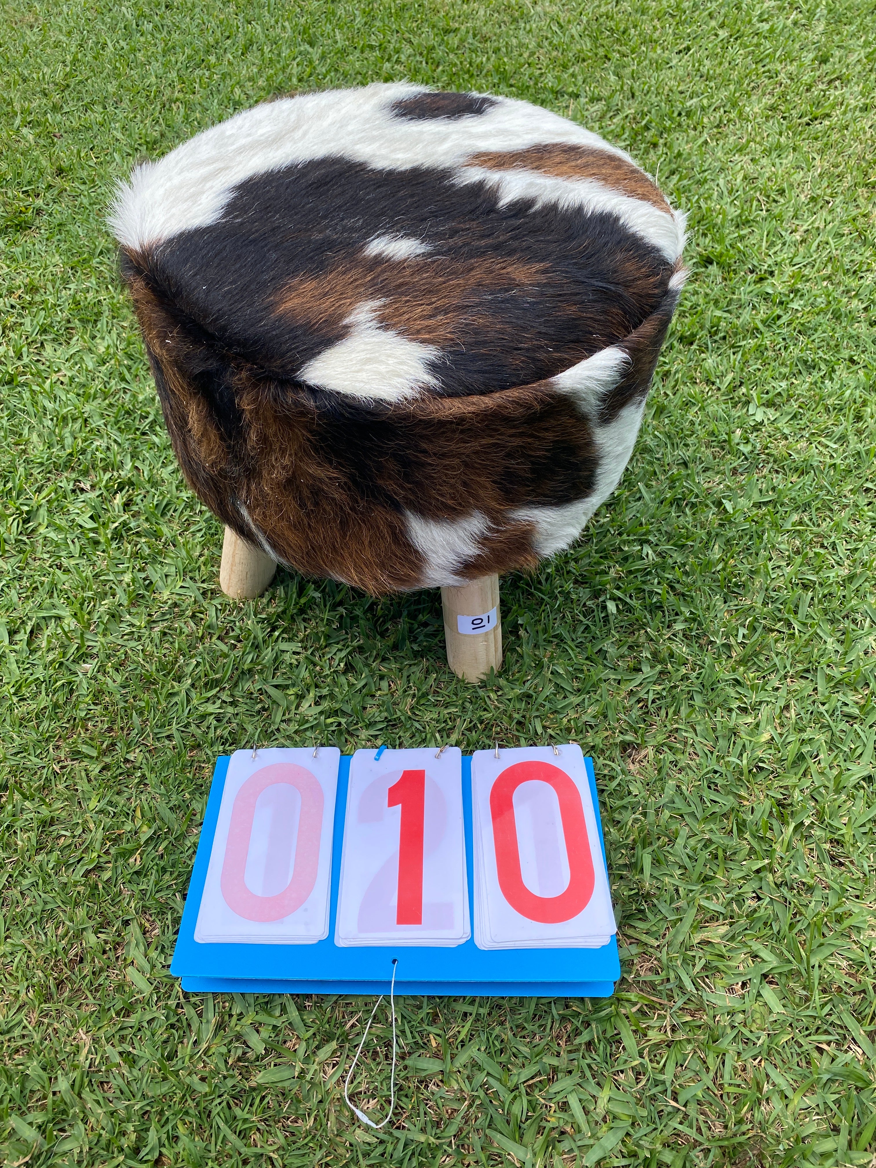 Cowhide Footstools