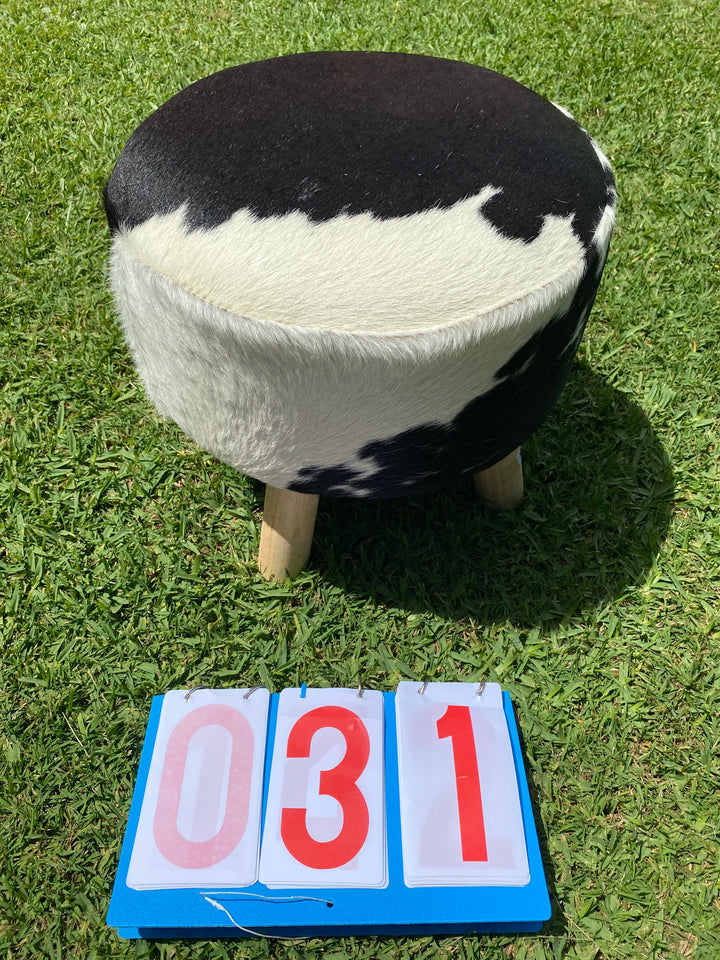 Cowhide Footstools