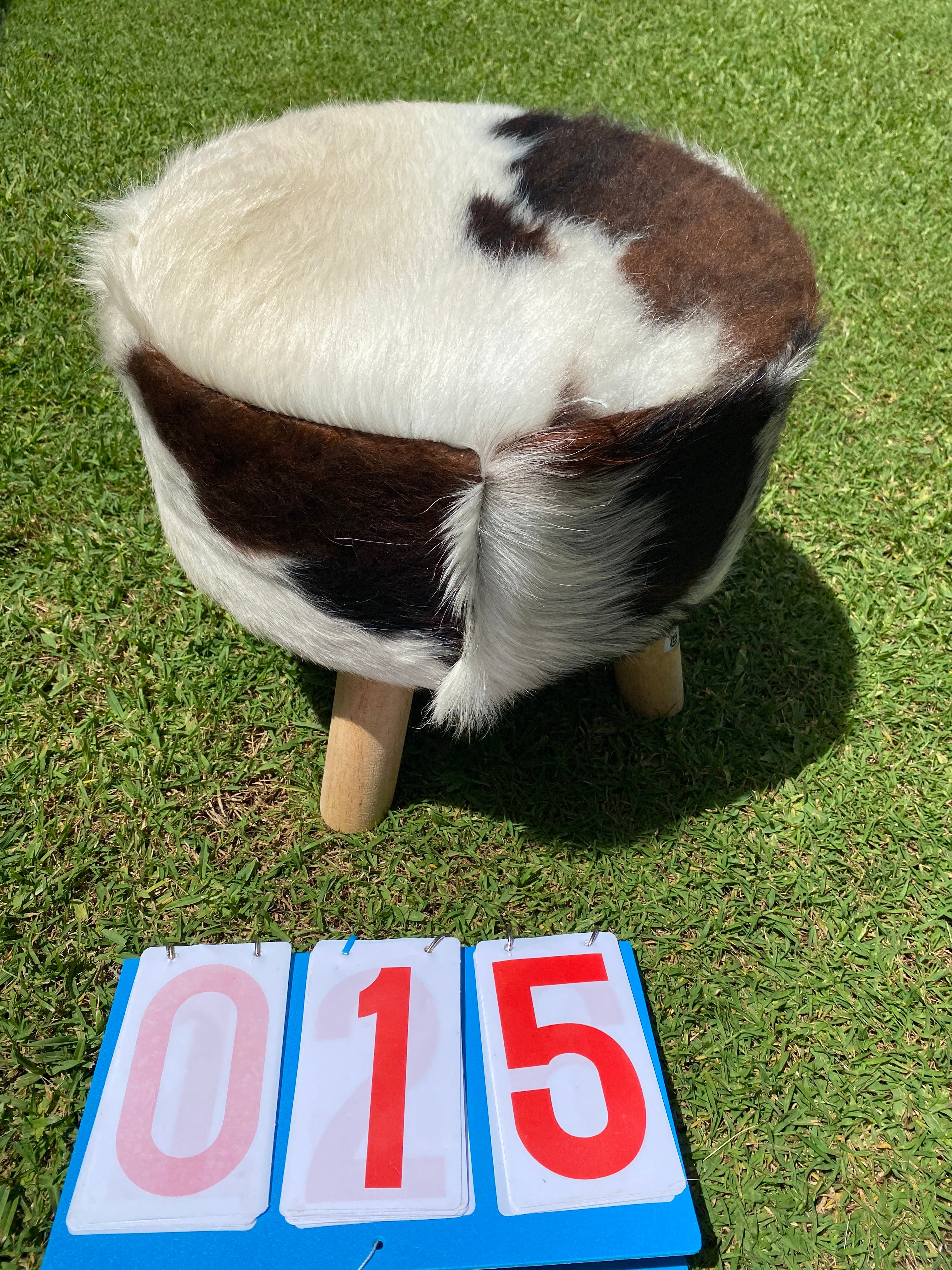 Cowhide Footstools
