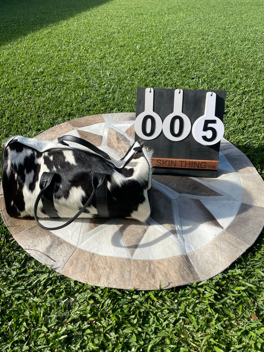 Cowhide Duffel Bags - Large