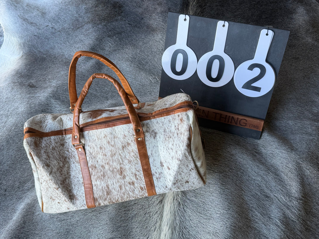 Cowhide Duffel Bag - Benjamin