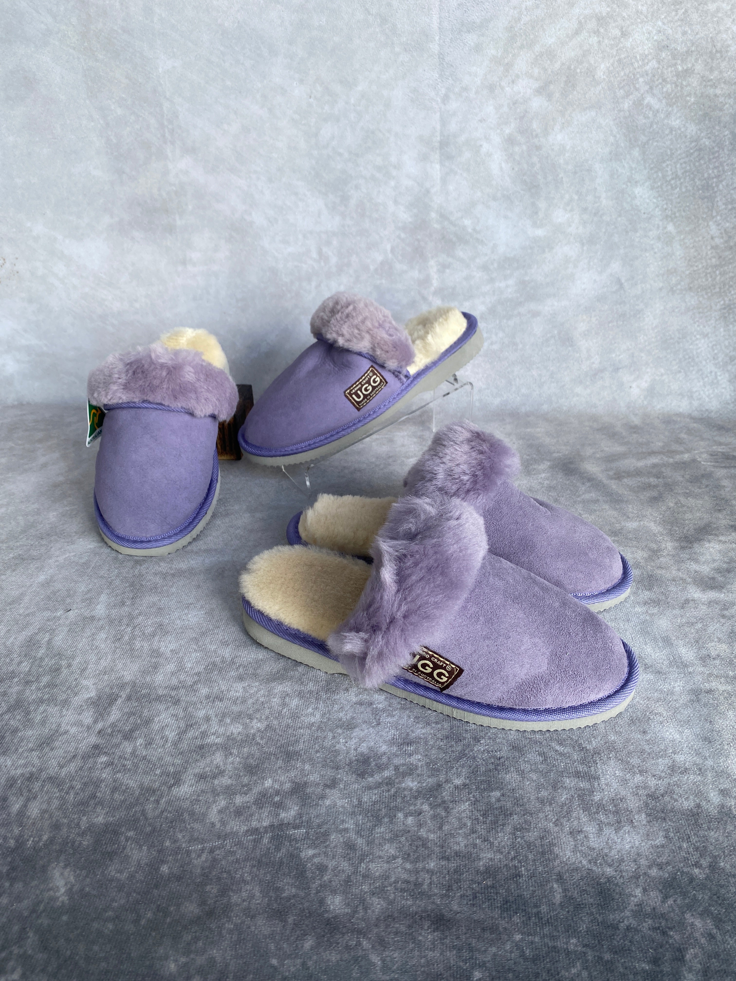 Slippers - Ladies Scuffs (Merino)