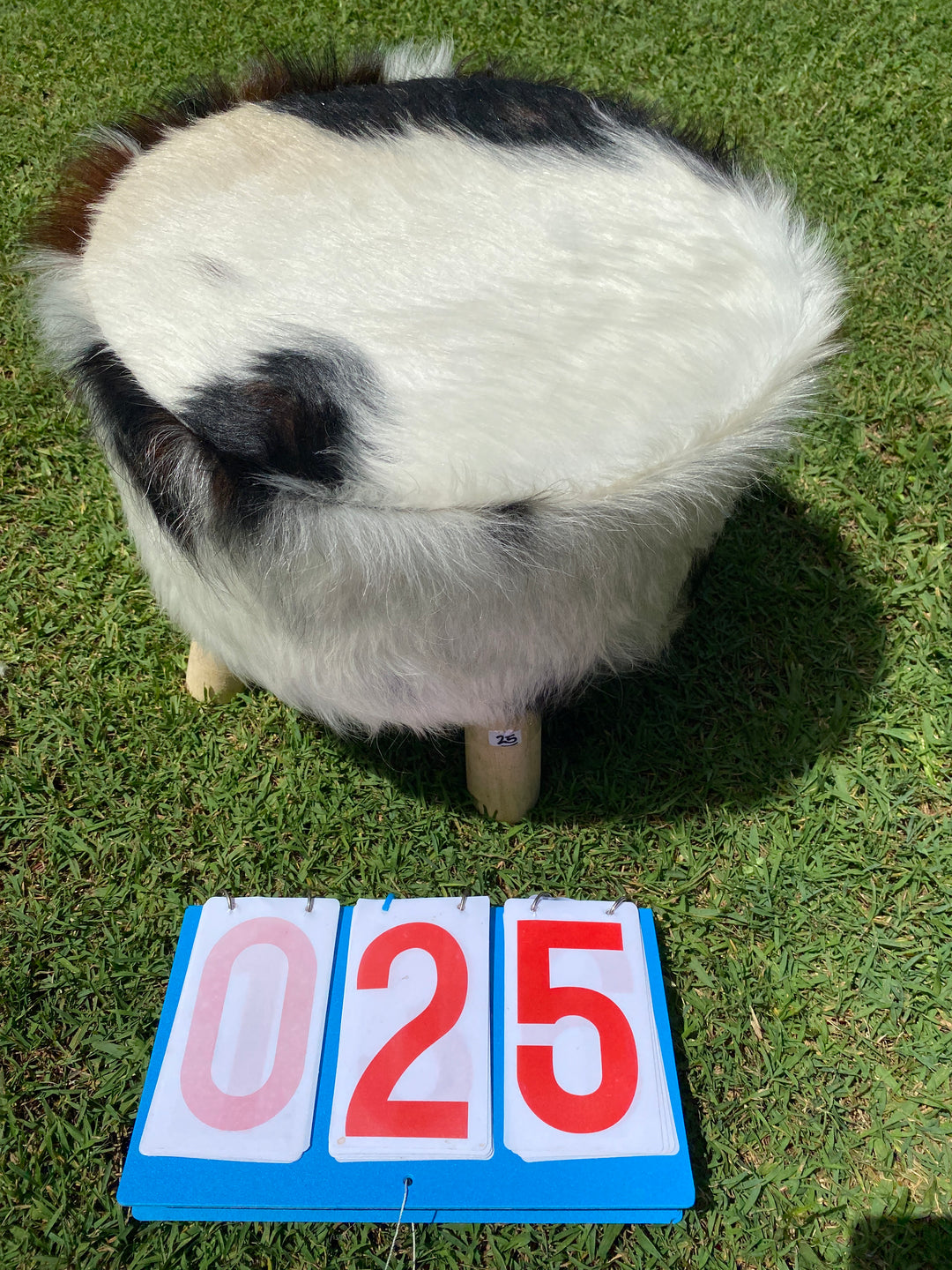 Cowhide Footstools
