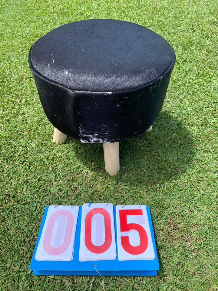 Cowhide Footstools