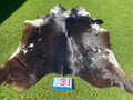 Cowhide 31 Black, Chocolate and White