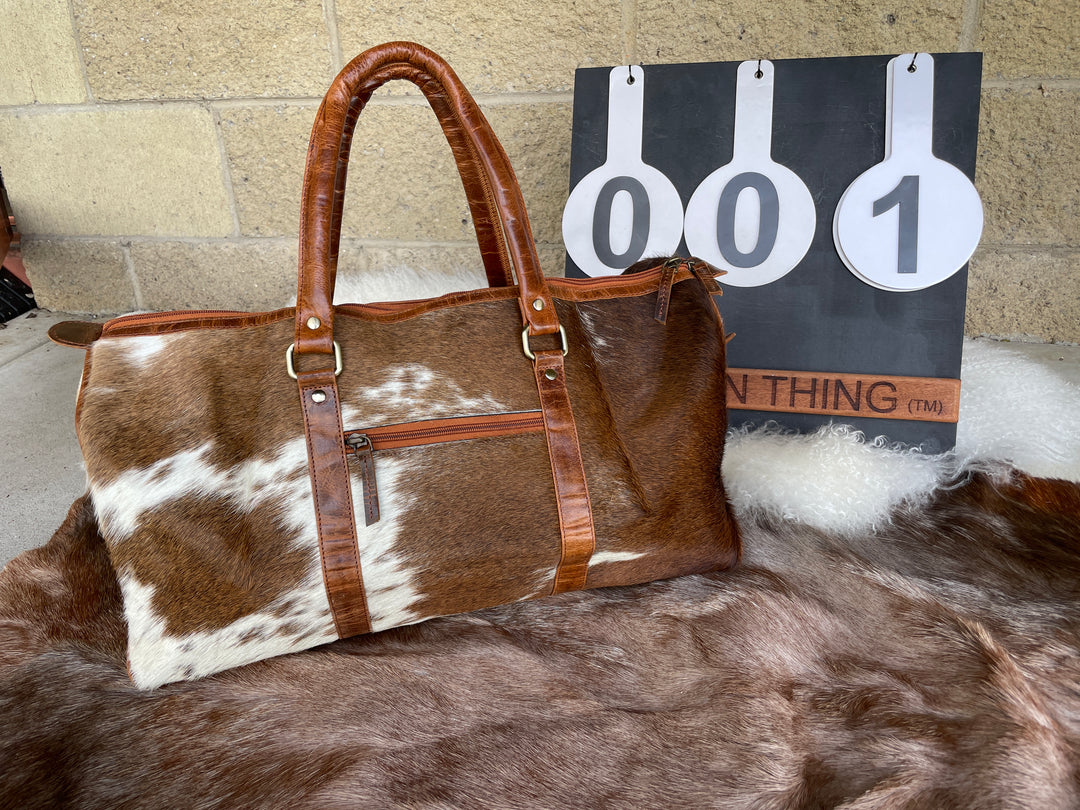 Cowhide Duffel Bags - Scott