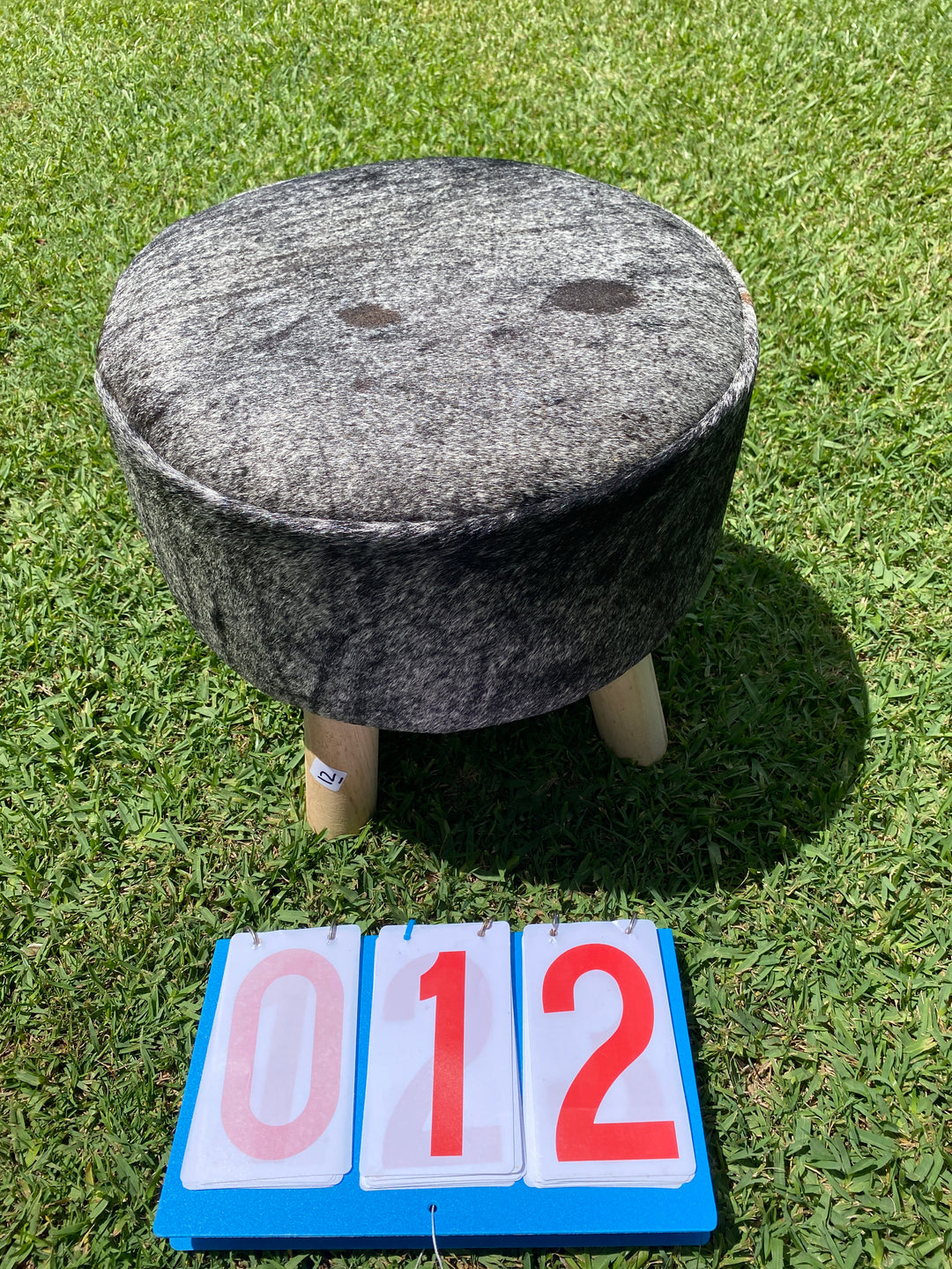 Cowhide Footstools