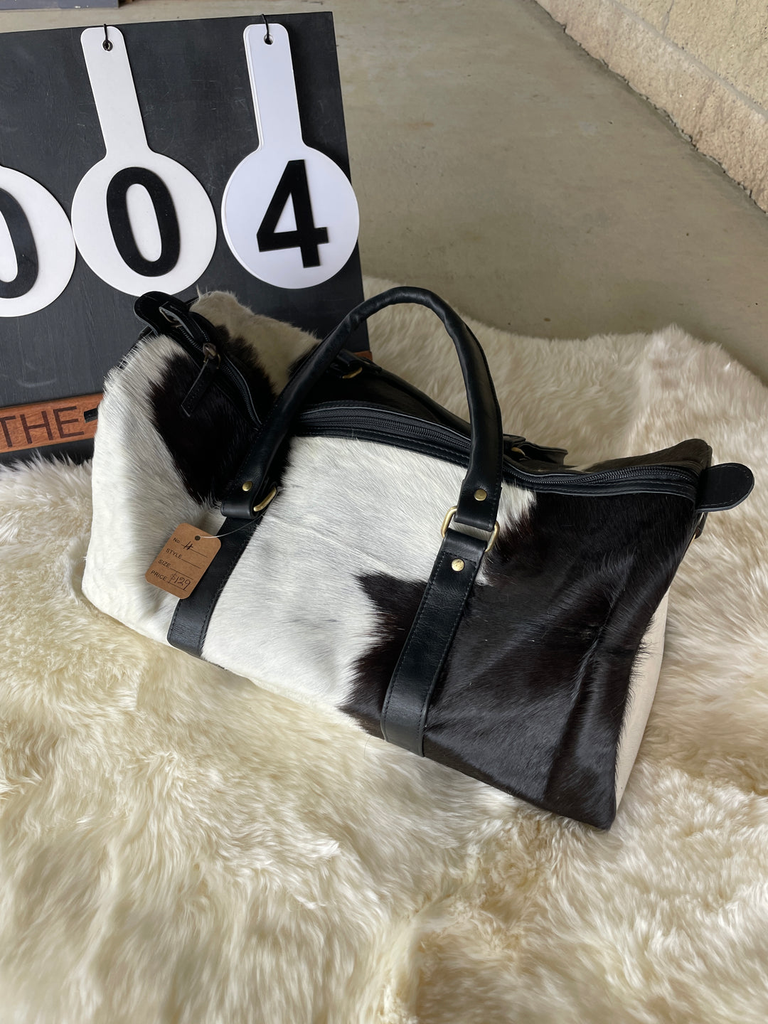 Cowhide Duffel Bags - Florence