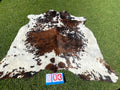 Cowhide 03 Brindle Tricolour