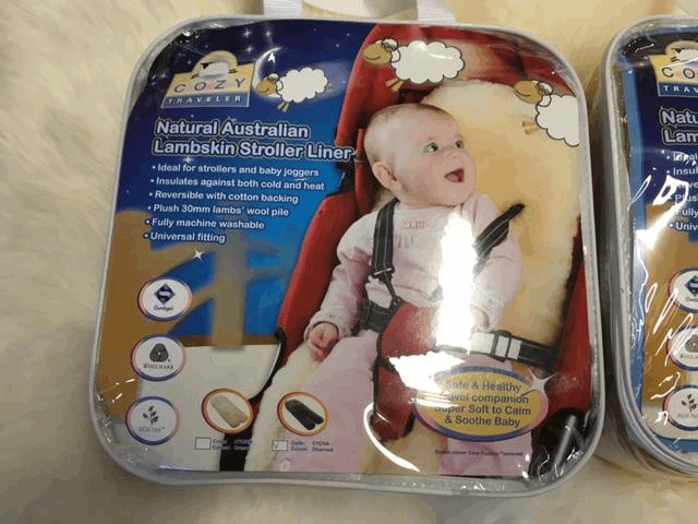 Sheepskin - Baby Stroller Fleece