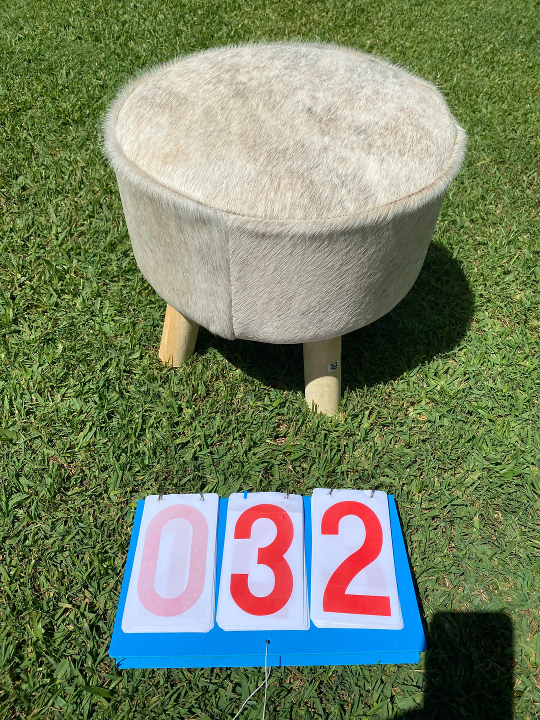 Cowhide Footstools
