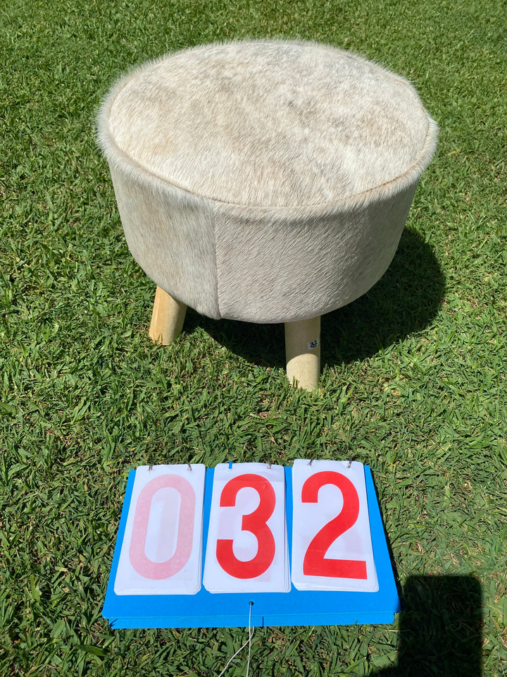 Cowhide Footstools
