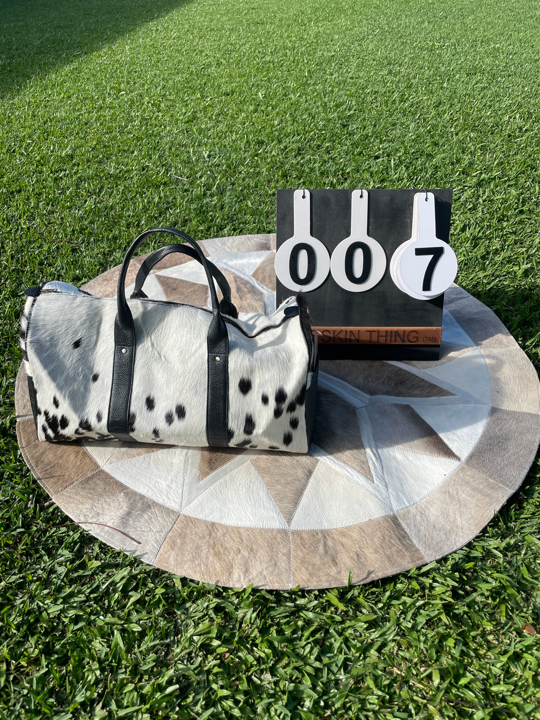 Cowhide Duffel Bags - Large