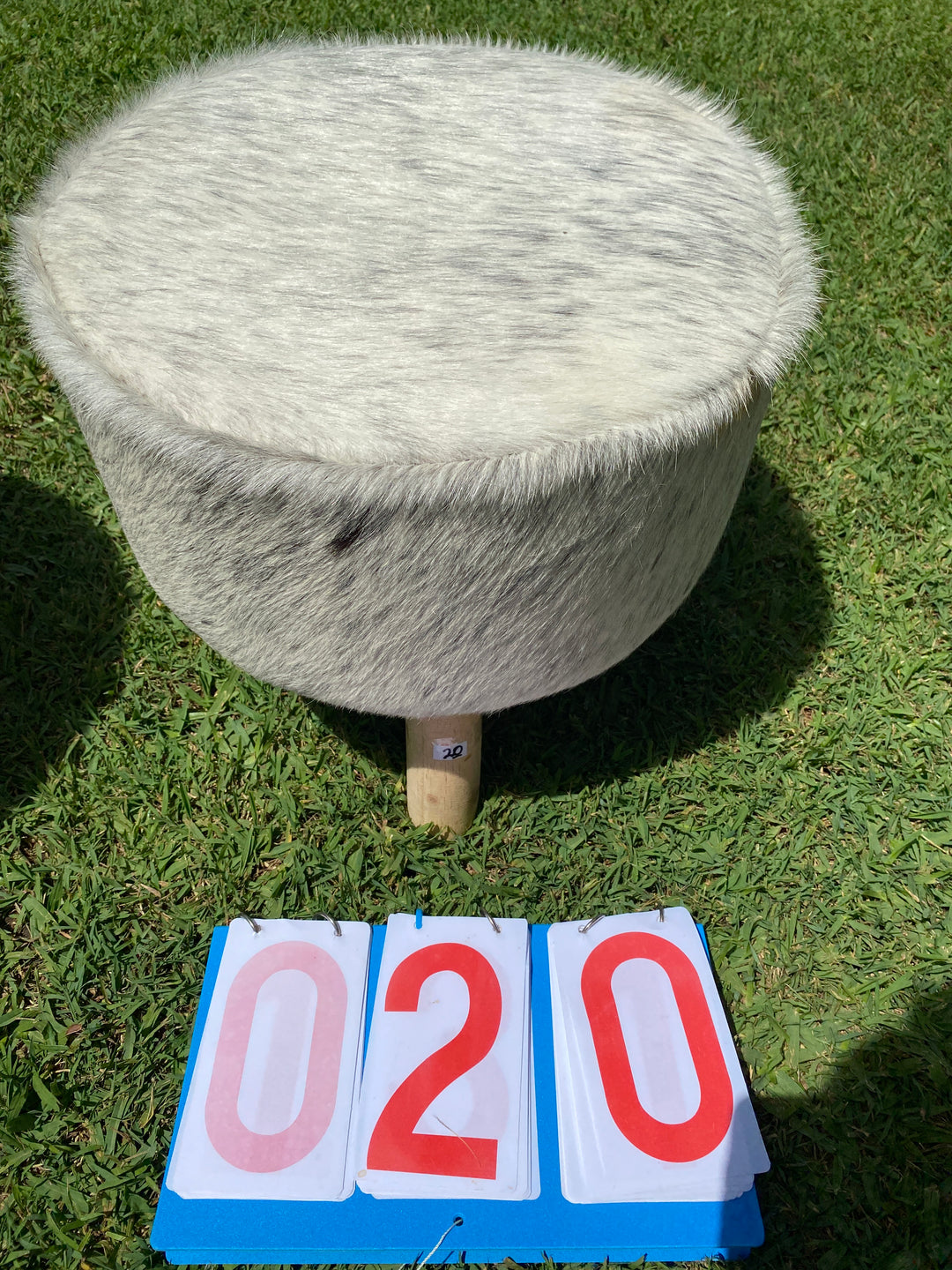 Cowhide Footstools
