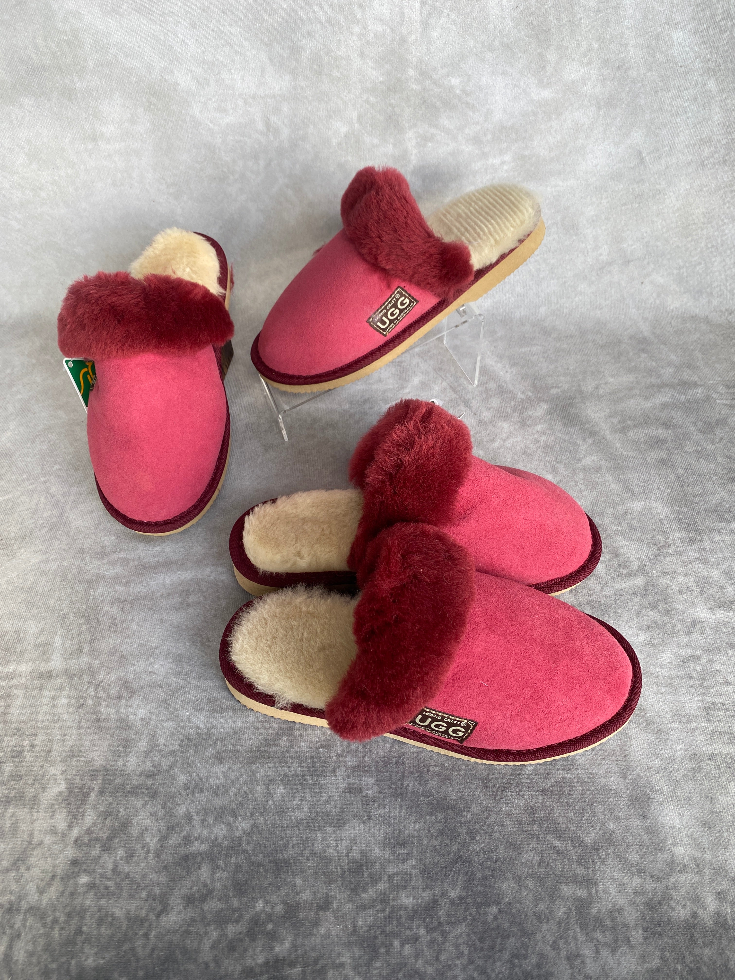 Slippers - Ladies Scuffs (Merino)