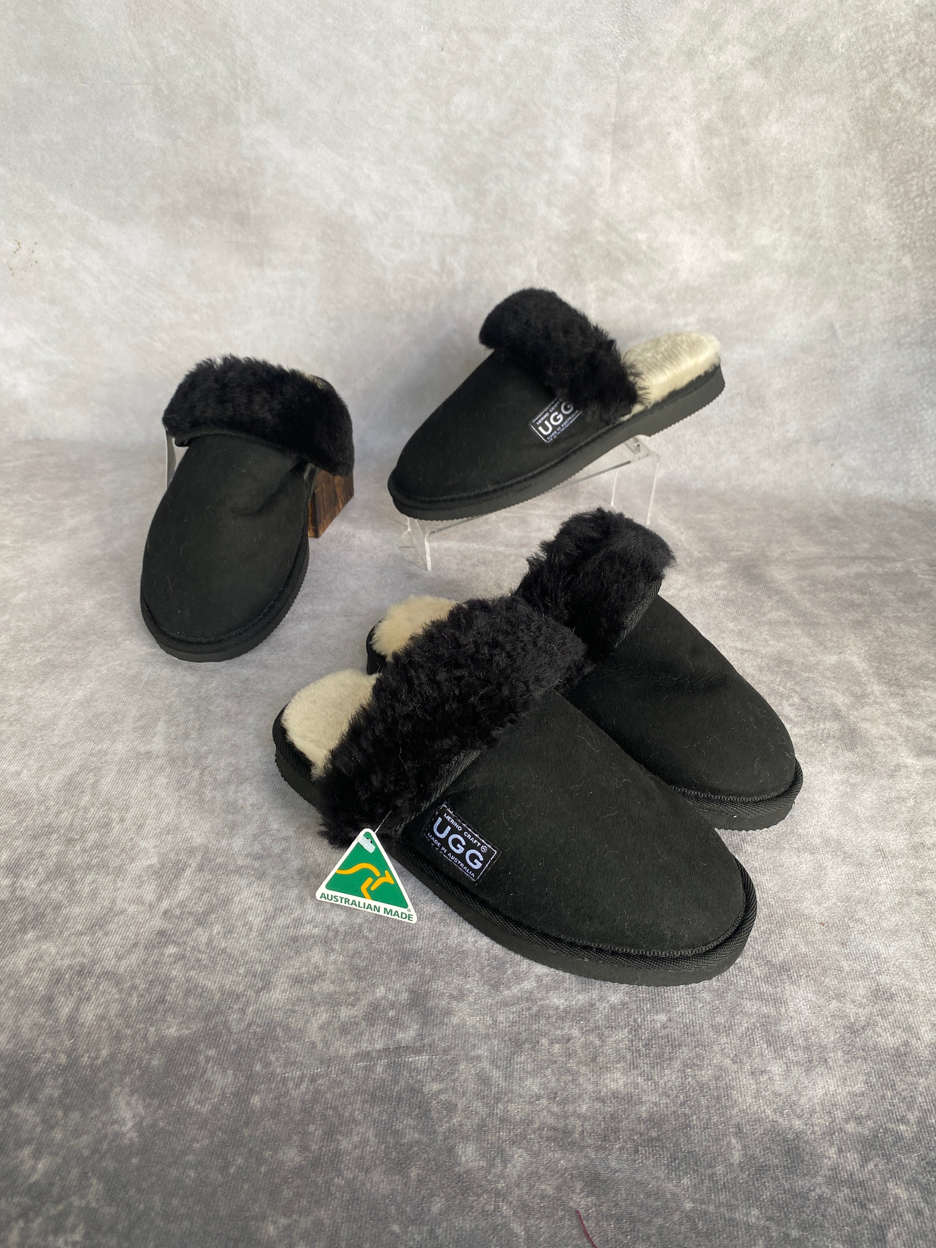 Slippers - Ladies Scuffs (Merino)