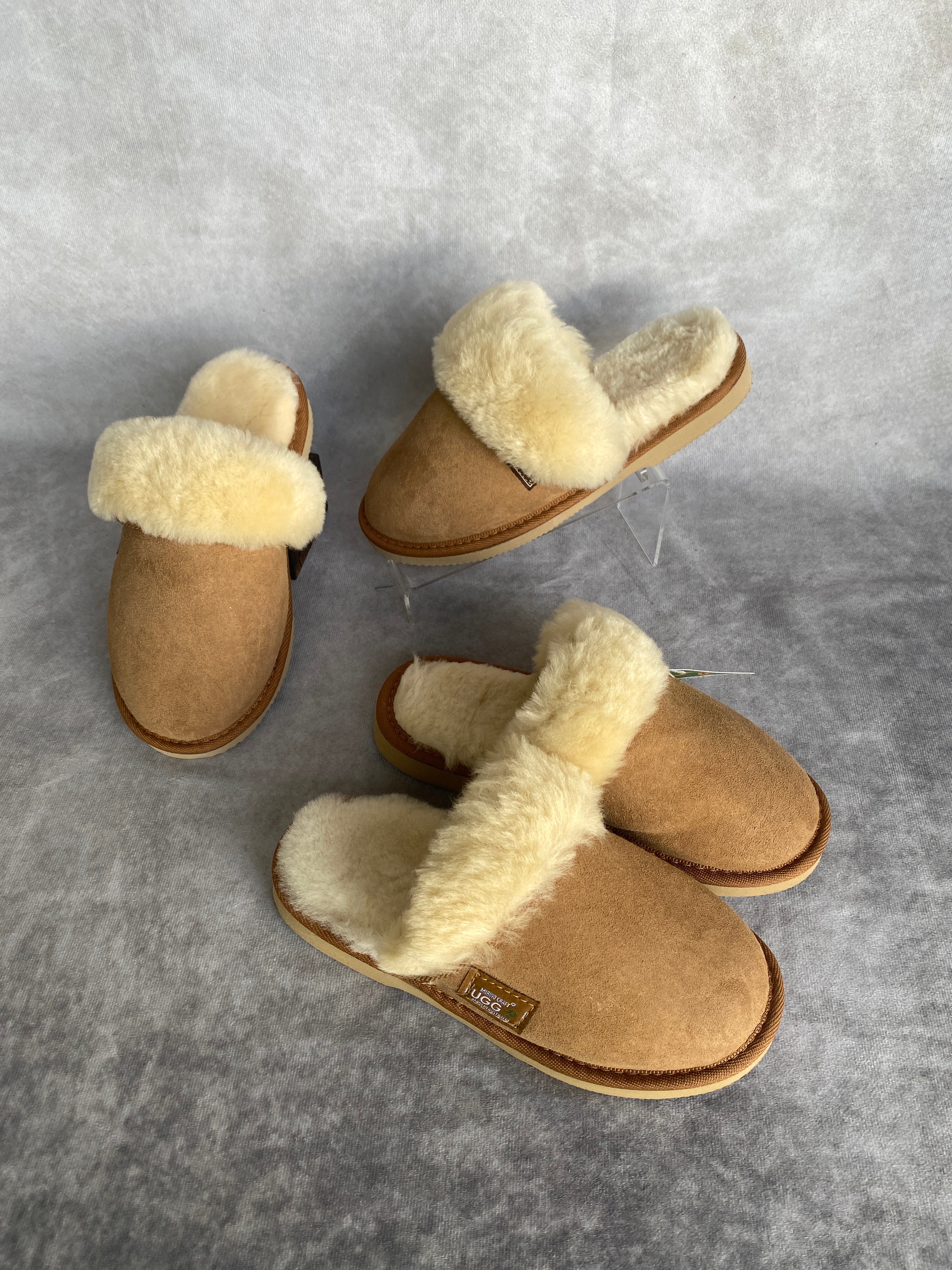 Slippers - Ladies Scuffs (Merino)