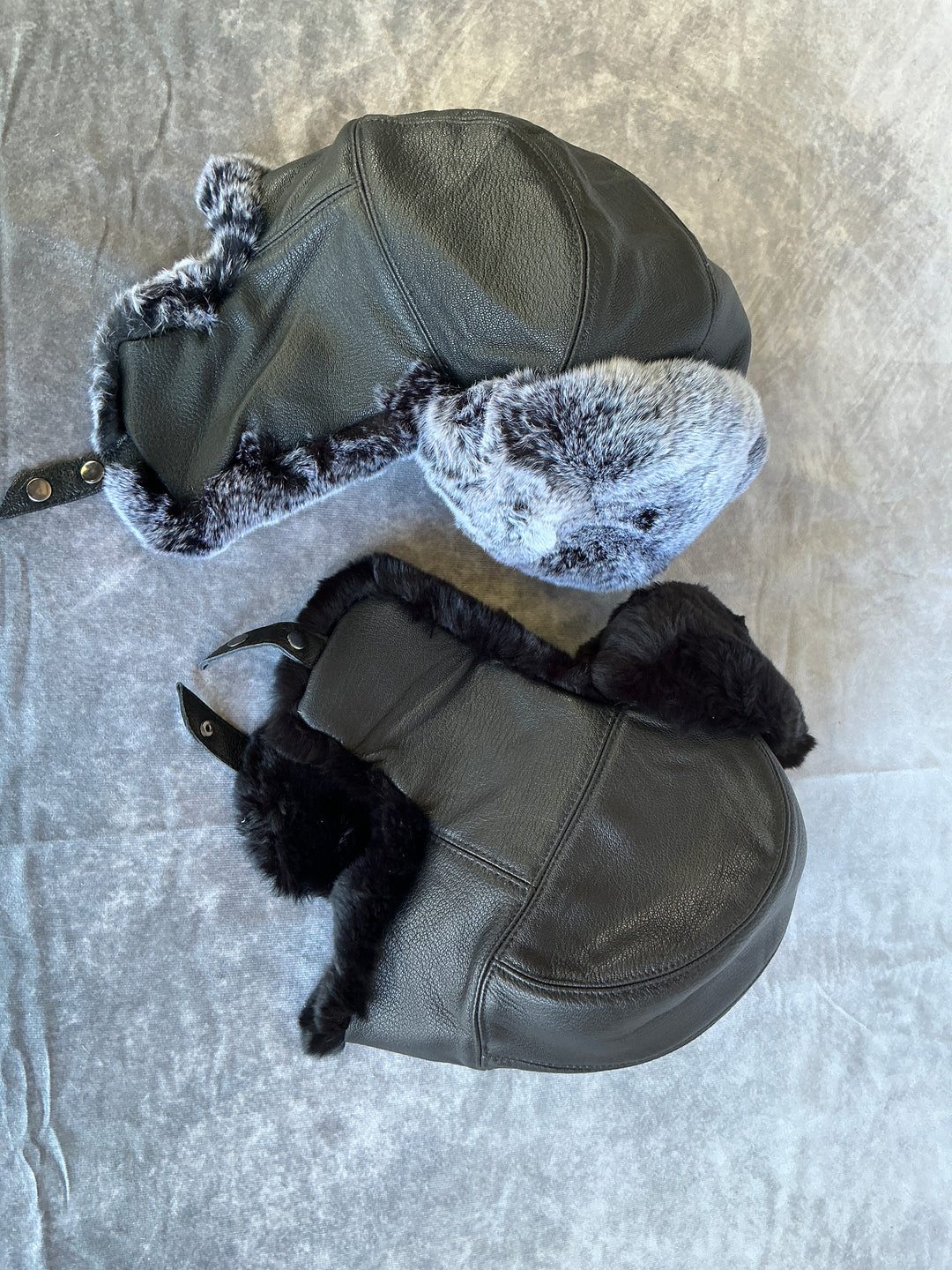 Hats - Rex Rabbit Fur With Ear Flaps