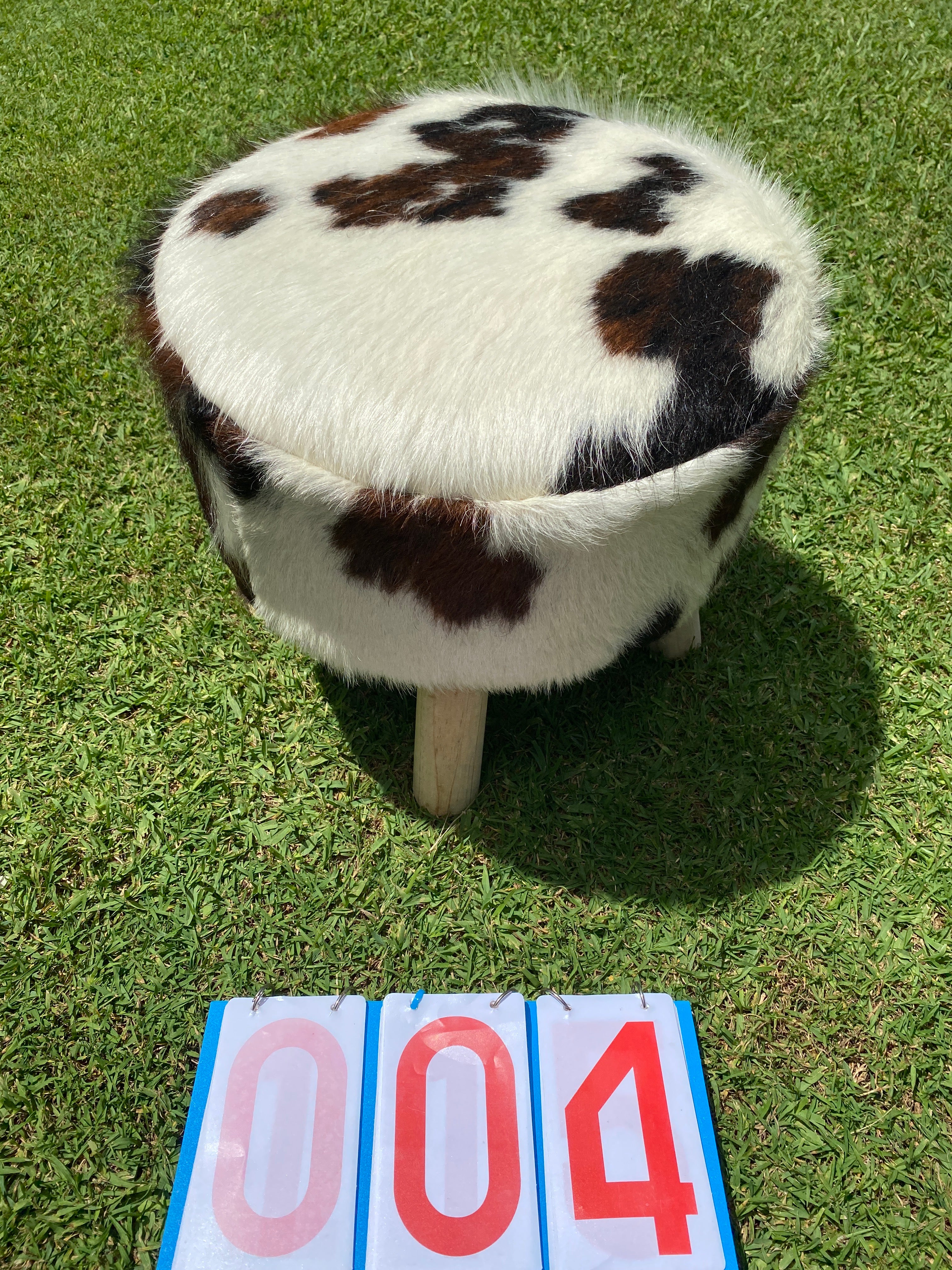 Cowhide Footstools