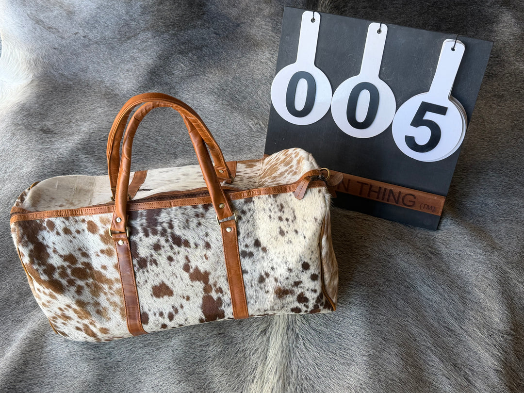 Cowhide Duffel Bag - Benjamin