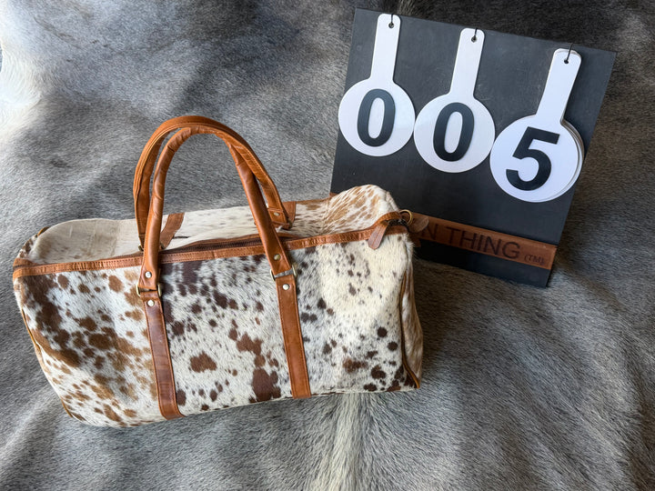 Cowhide Duffel Bag - Benjamin