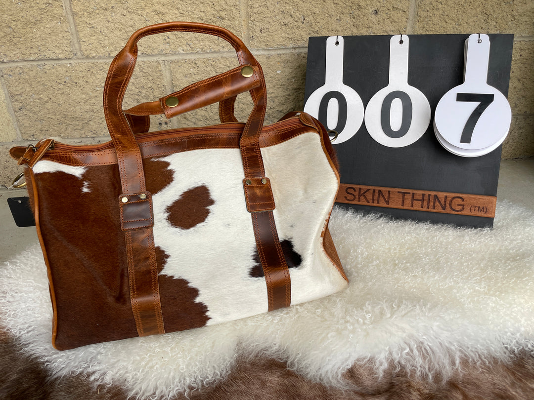 Cowhide Duffel Bags - Scott