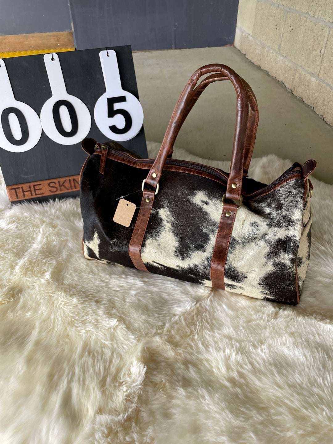Cowhide Duffel Bags - Florence