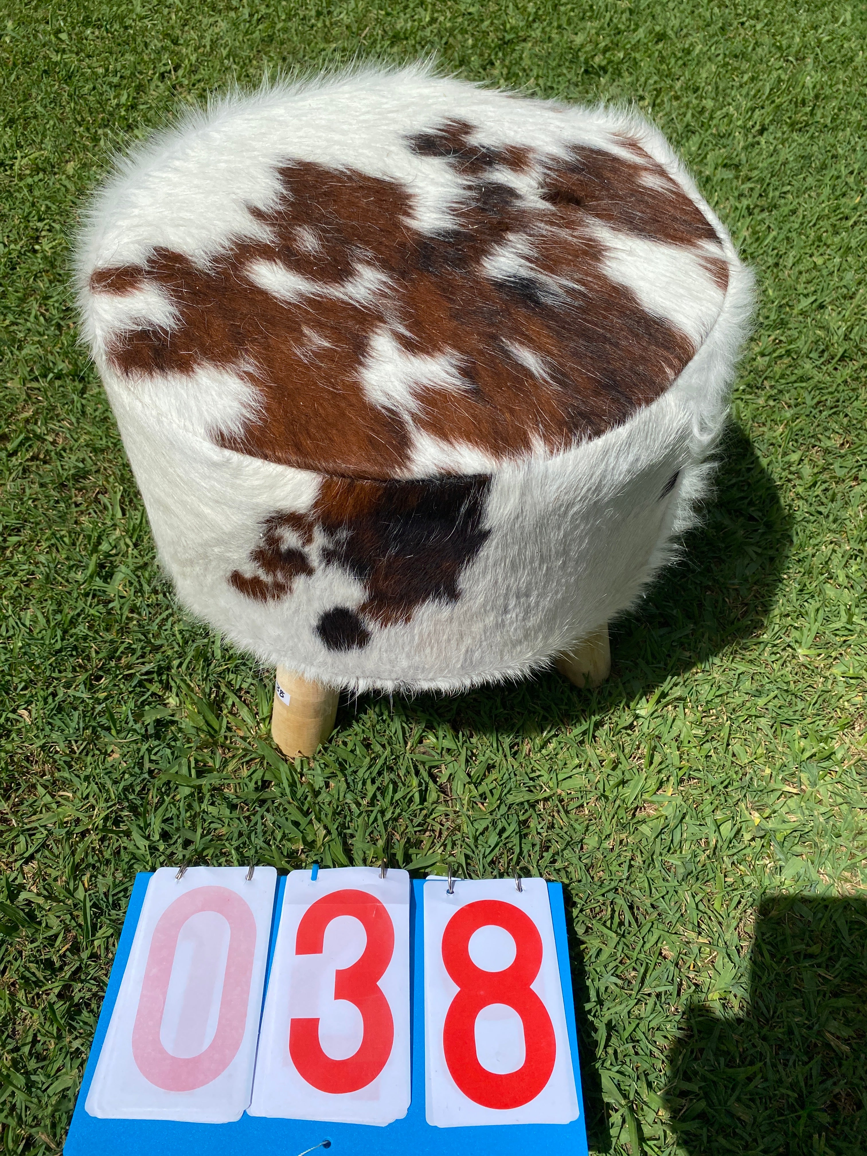Cowhide Footstools