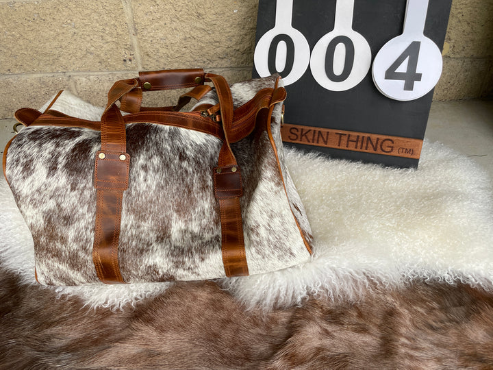 Cowhide Duffel Bags - Scott