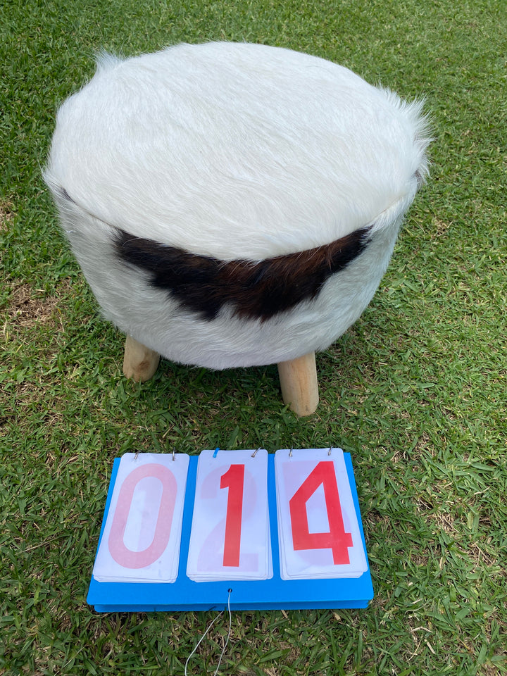 Cowhide Footstools