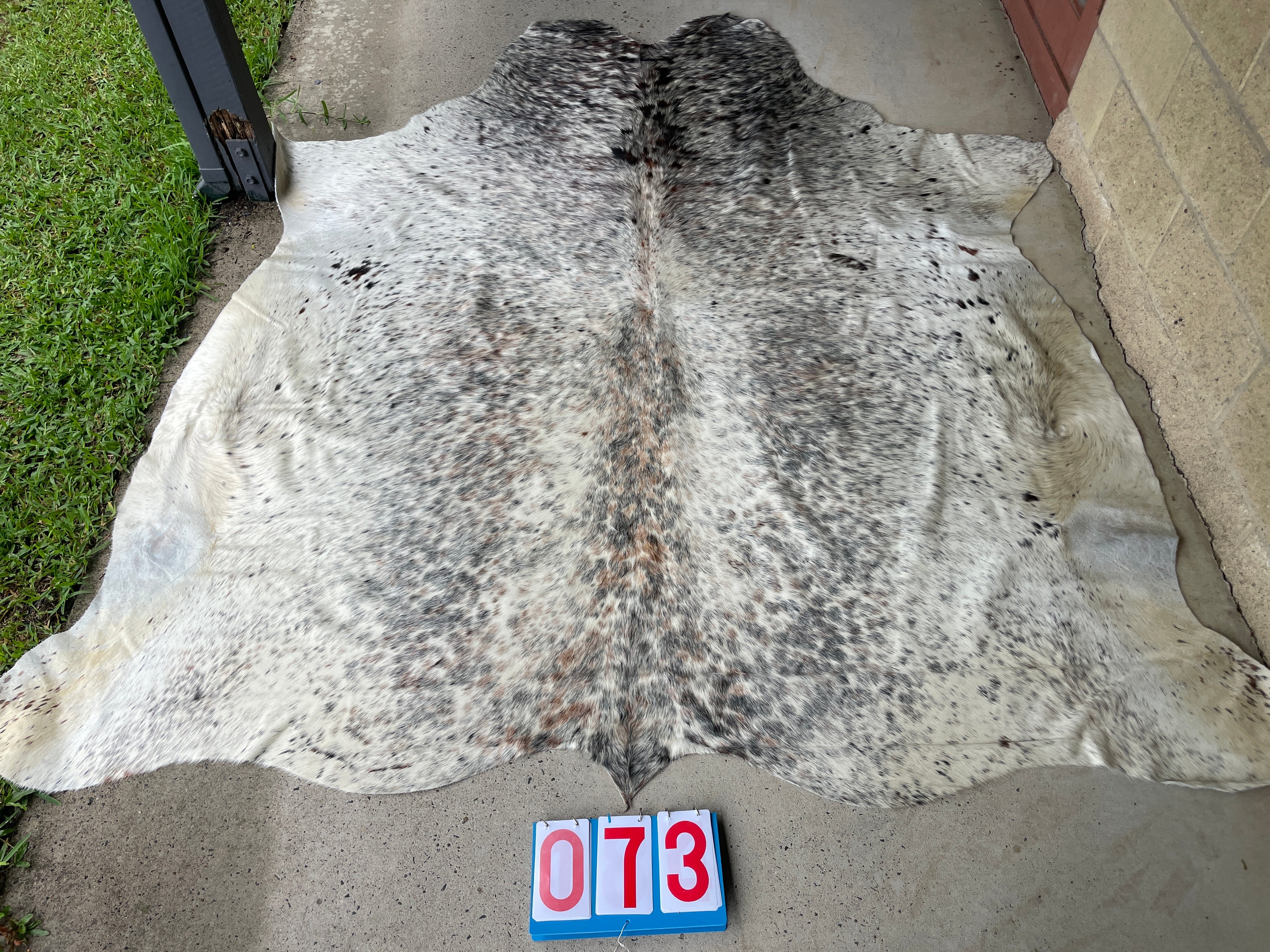 Cowhide 73 Tri Colour Salt & Pepper