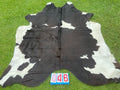 Cowhide 46 Black/Red & White