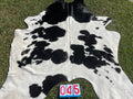 Cowhide 45 Black White