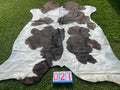 Cowhide 27 Mocha & White