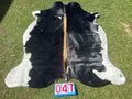 Cowhide 47 Black White Red