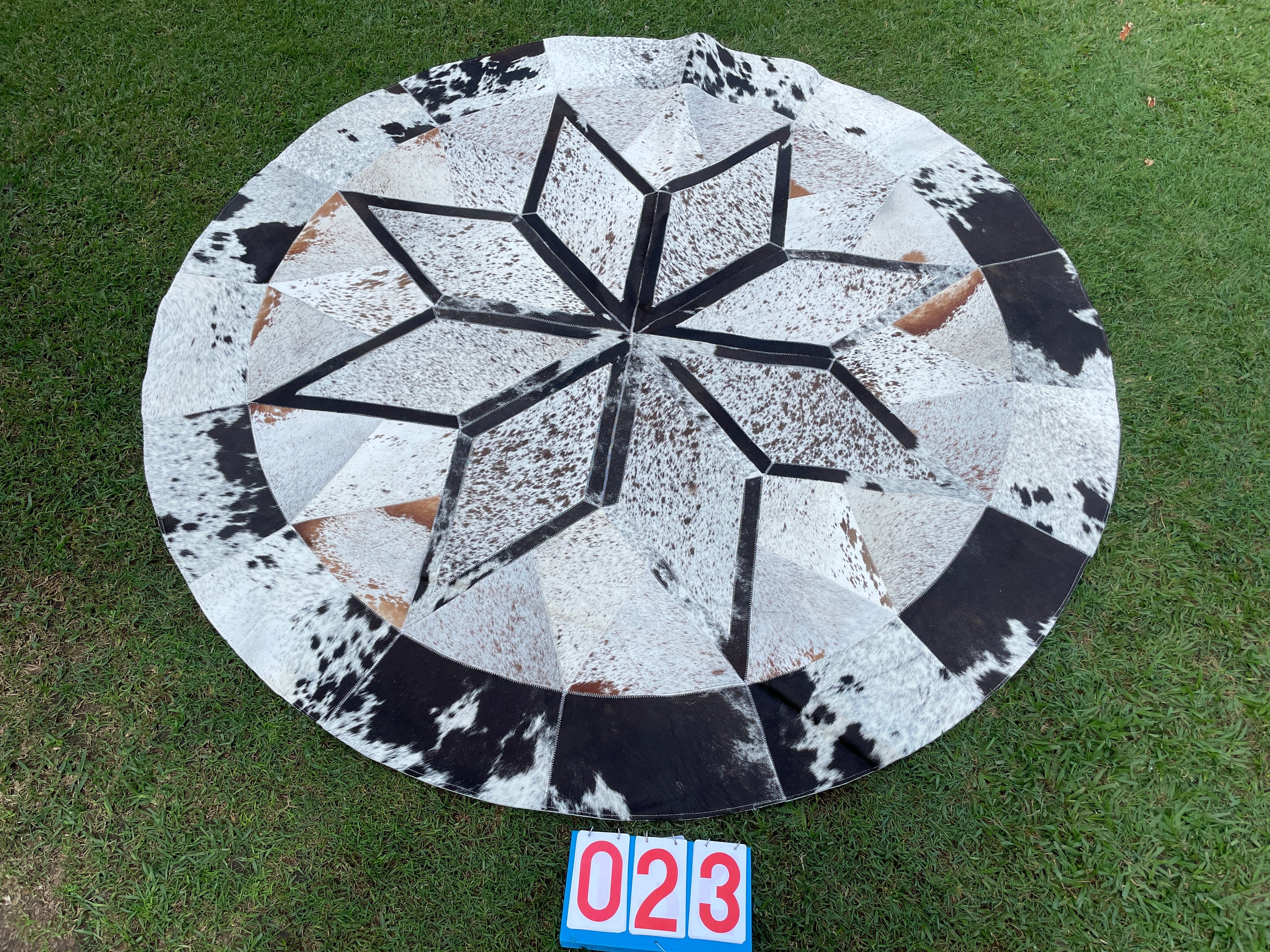 Cowhide - Patchwork Rug 23