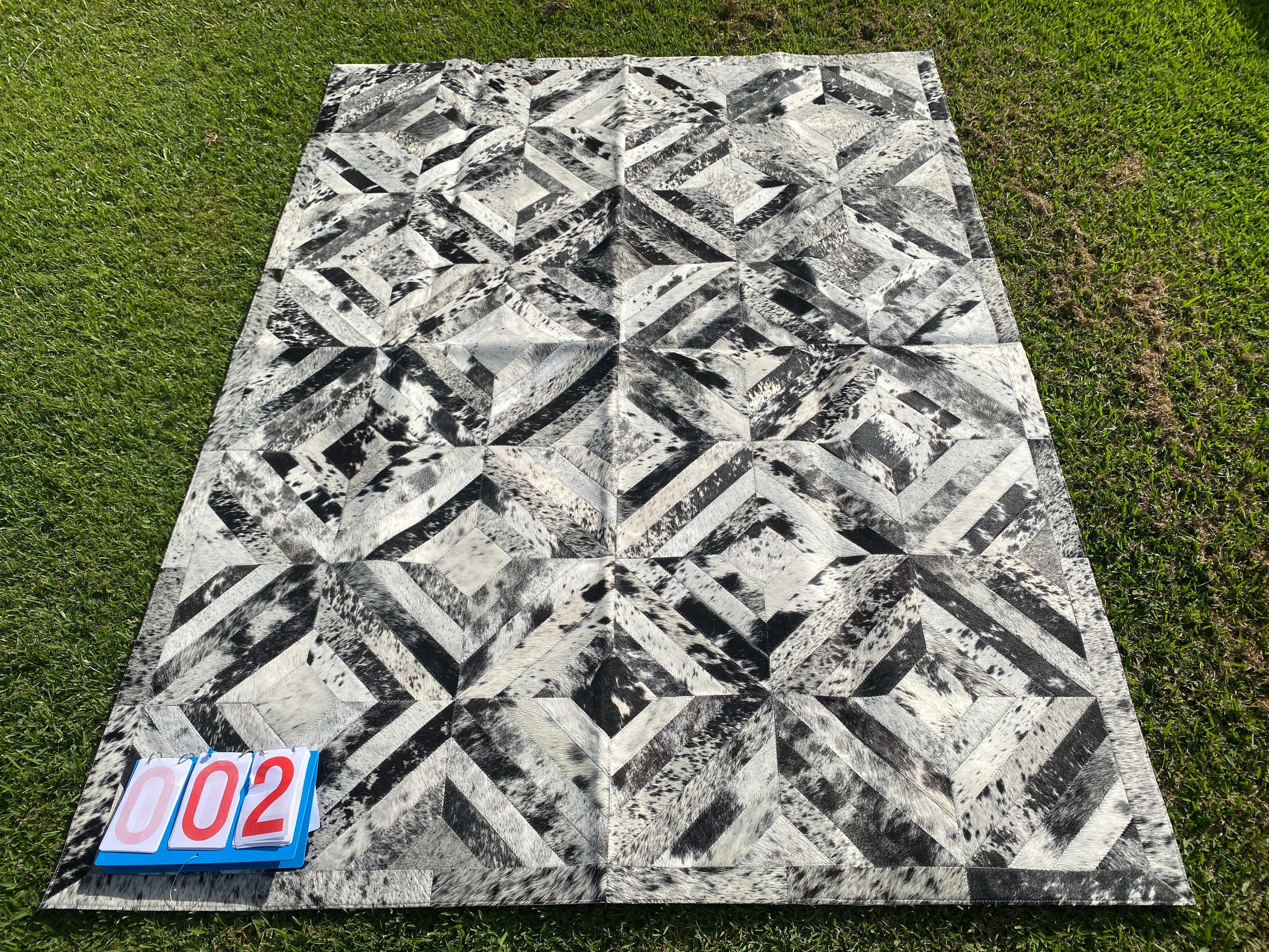 Cowhide - Patchwork Rug 02