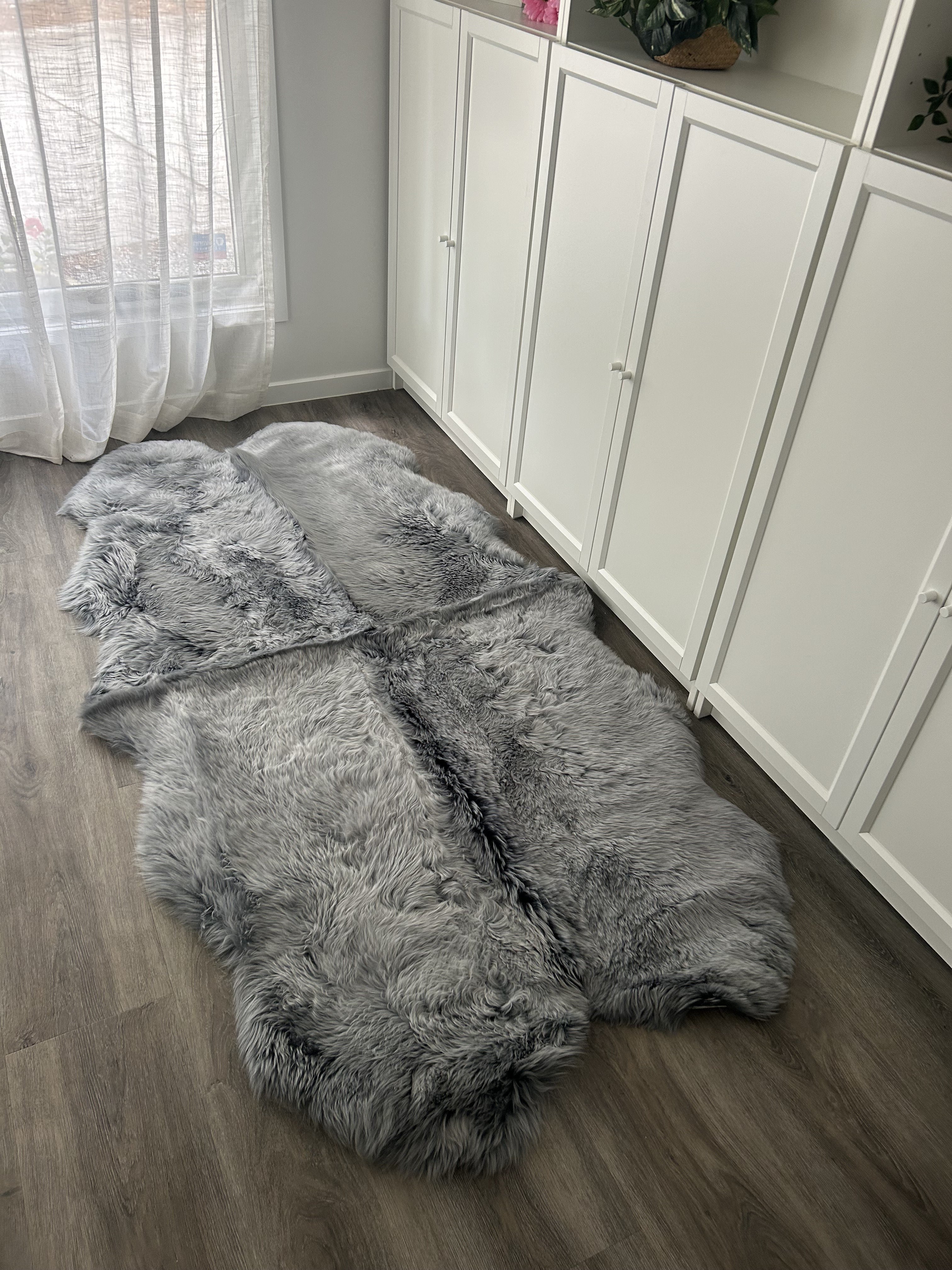 Sheepskin Rug - Grey