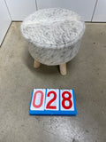 Cowhide Footstool 28