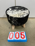Cowhide Footstool 05