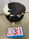 Cowhide Footstool 31